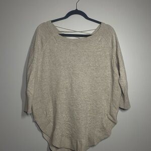 Elegant Cream Women's Sweater